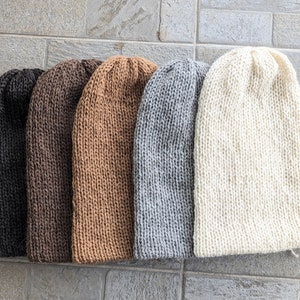 Handmade 100% Eco Alpaca Knit Beanie